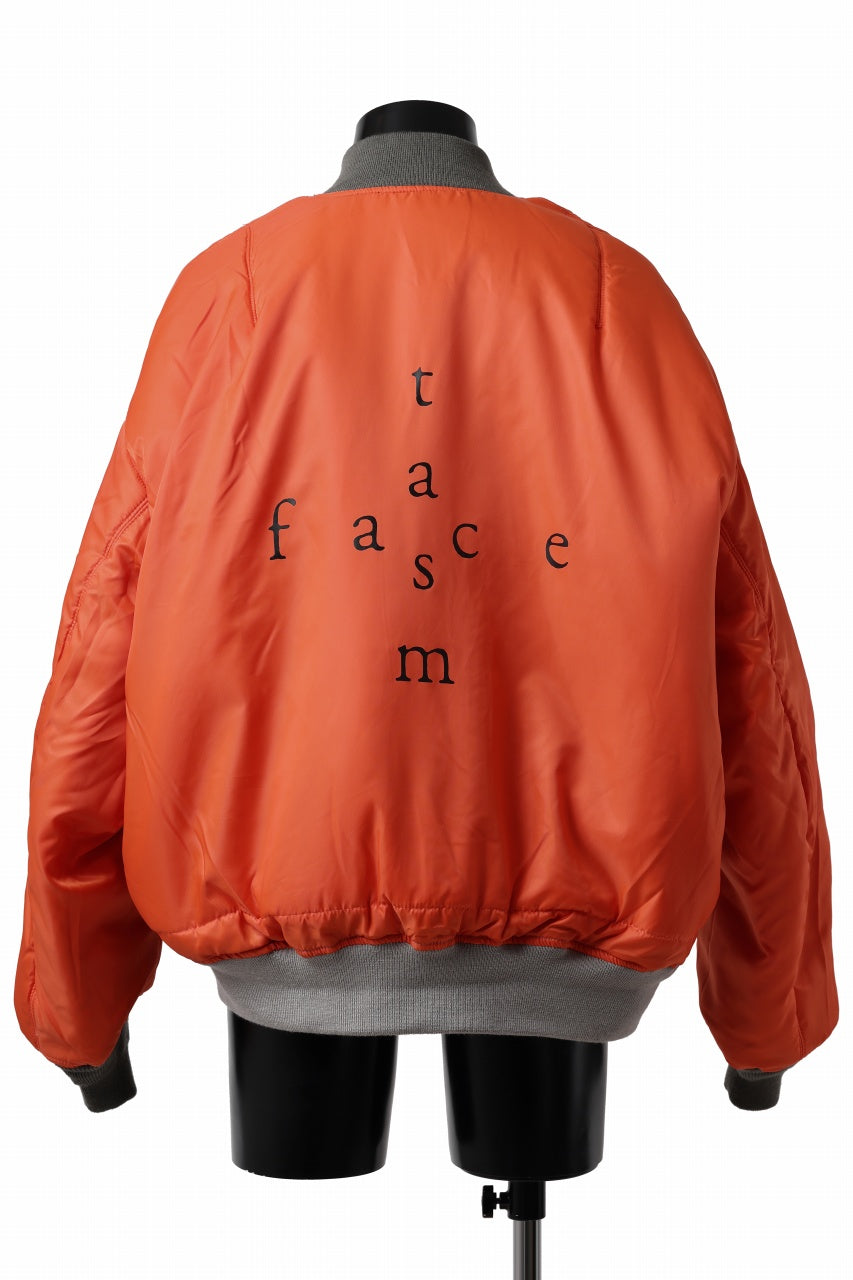 FACETASM×AVIREX PATCHED MA-1 JACKET (GRAY x KHAKI)の商品ページ