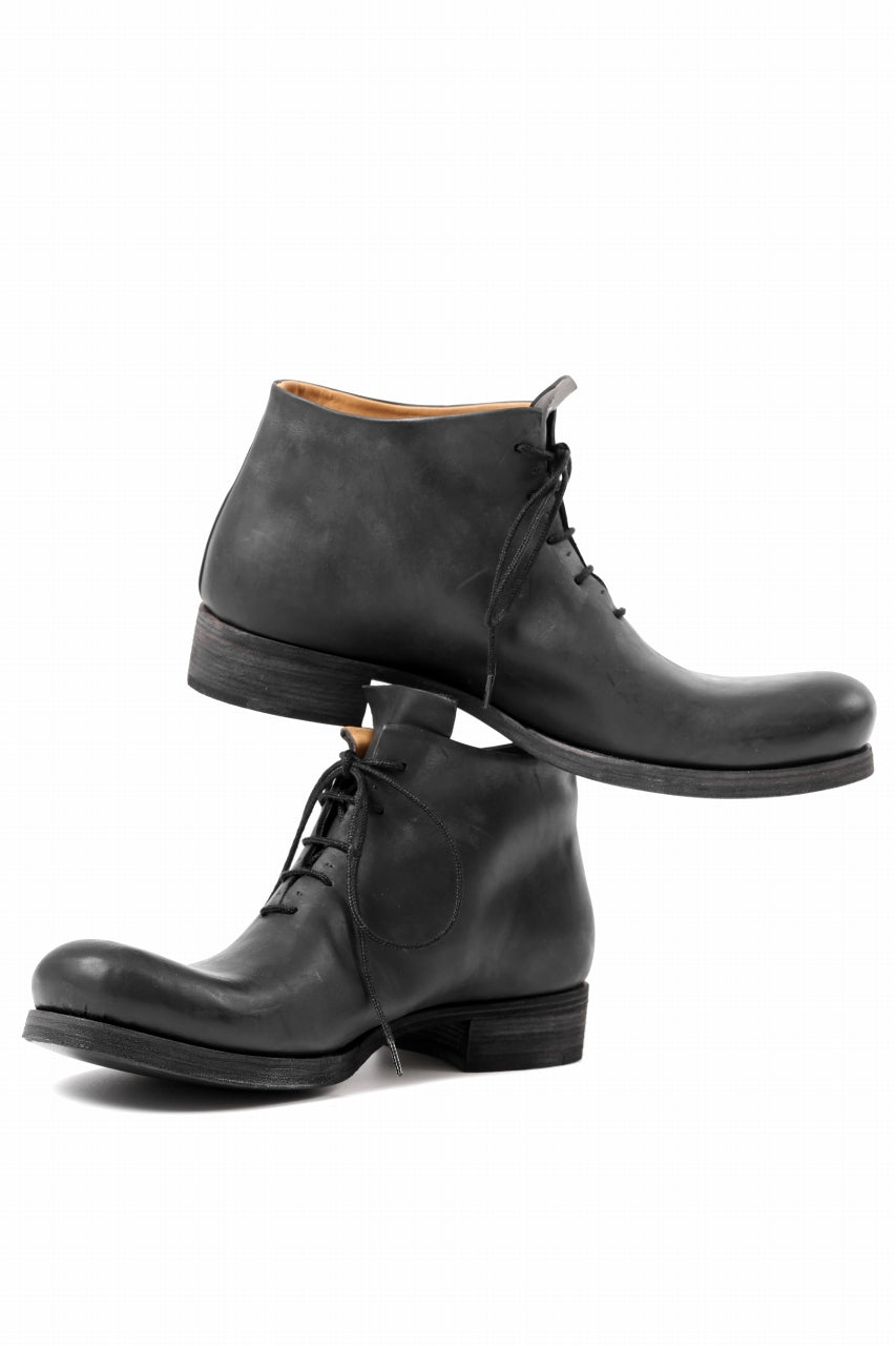 m.a+ front laced ankle boot / S1BB2/VA1,5 (BLACK)