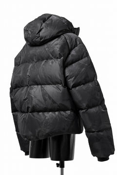 画像をギャラリービューアに読み込む, Y-3 Yohji Yamamoto GRAPHICS PUFFER JACKET / PERTEX® (BLACK)