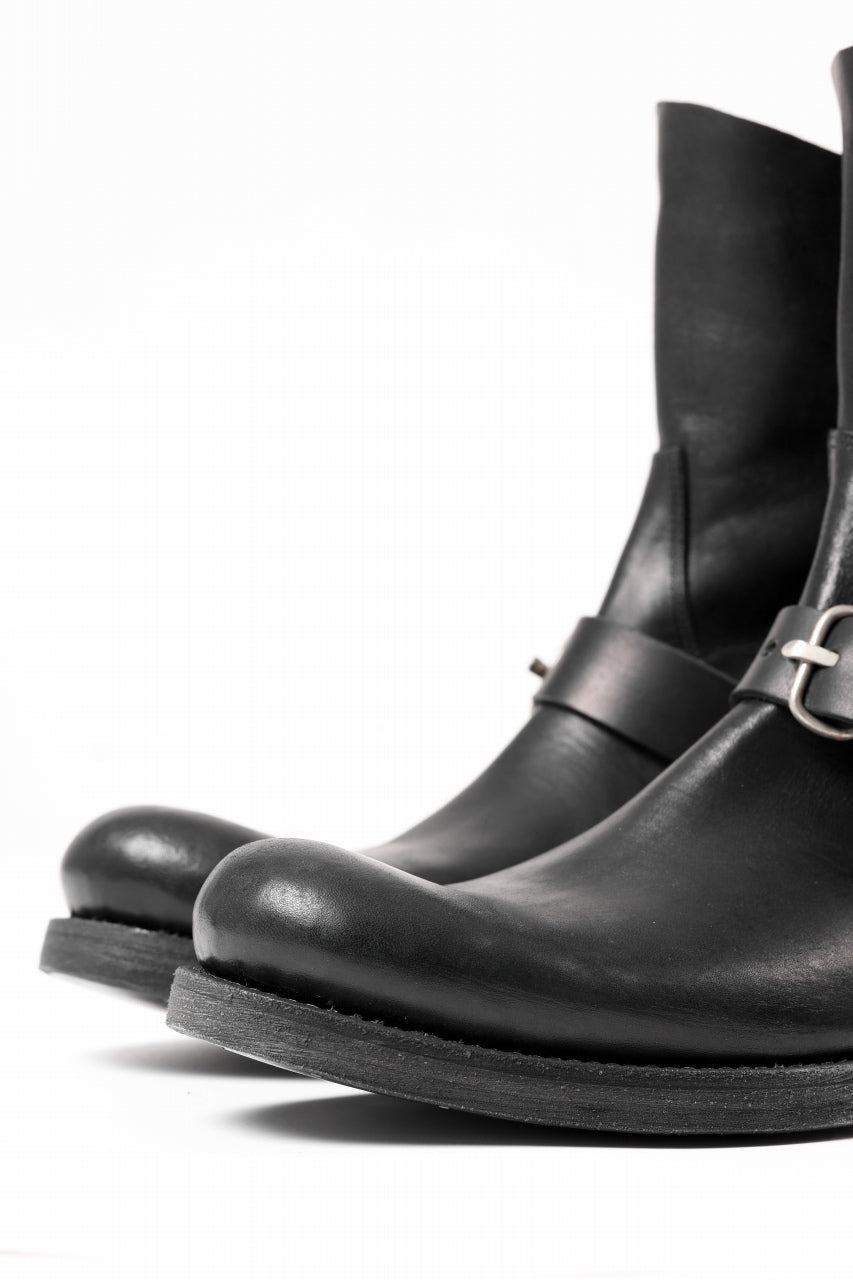 m.a+ goodyear buckle back zipper medium boots / S1C2Z/CUAV1,5 (BLACK)