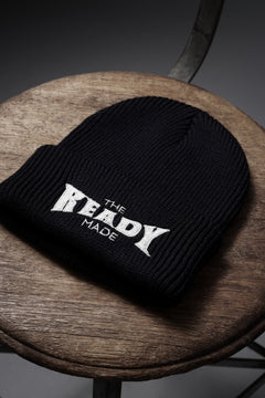 画像をギャラリービューアに読み込む, READYMADE RECYCLE WOOL KNIT CAP (BLACK)