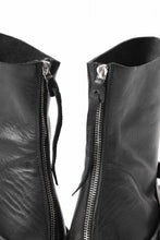 画像をギャラリービューアに読み込む, m.a+ goodyear buckle back zipper medium boots / S1C2Z/CUAV1,5 (BLACK)