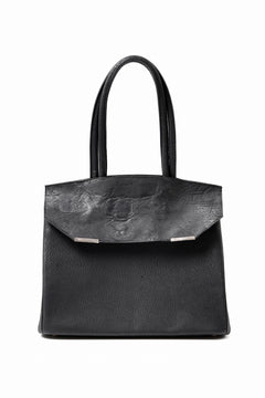 画像をギャラリービューアに読み込む, ierib exclusive TYPE-Ⅱ Bark Bag 30 / Wild Boar + Waxed Horse Butt Leather (BLACK)