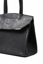 画像をギャラリービューアに読み込む, ierib exclusive TYPE-Ⅱ Bark Bag 30 / Wild Boar + Waxed Horse Butt Leather (BLACK)