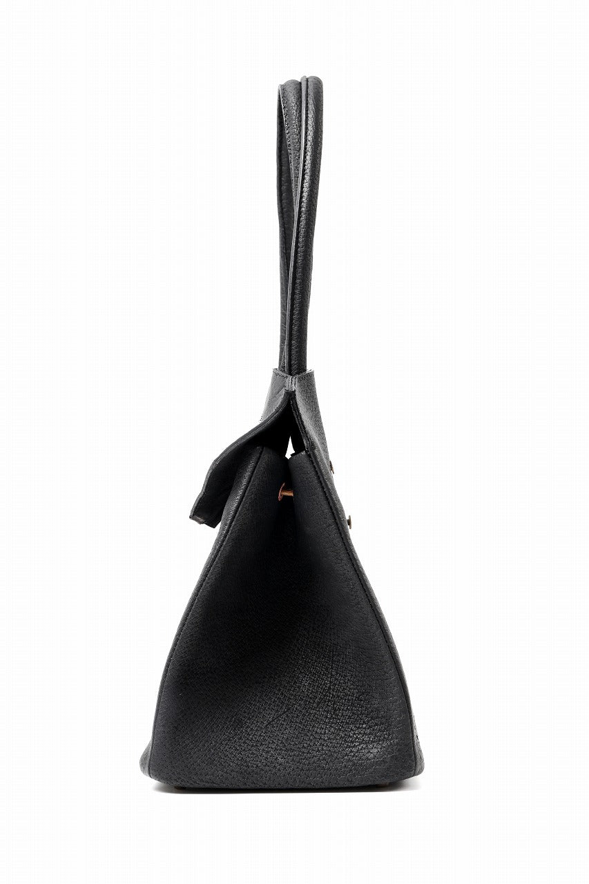 画像をギャラリービューアに読み込む, ierib exclusive TYPE-Ⅱ Bark Bag 30 / Wild Boar + Waxed Horse Butt Leather (BLACK)