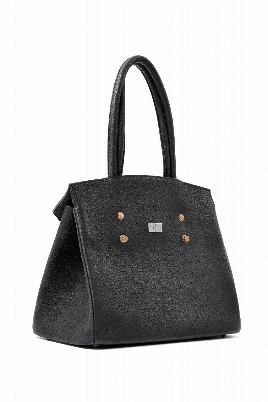 画像をギャラリービューアに読み込む, ierib exclusive TYPE-Ⅱ Bark Bag 30 / Wild Boar + Waxed Horse Butt Leather (BLACK)