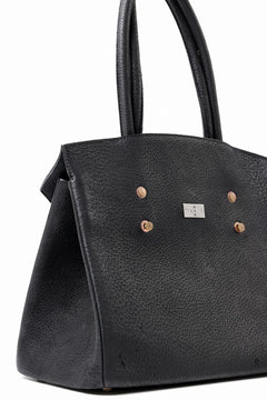画像をギャラリービューアに読み込む, ierib exclusive TYPE-Ⅱ Bark Bag 30 / Wild Boar + Waxed Horse Butt Leather (BLACK)