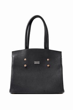 画像をギャラリービューアに読み込む, ierib exclusive TYPE-Ⅱ Bark Bag 30 / Wild Boar + Waxed Horse Butt Leather (BLACK)