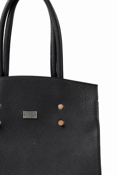 画像をギャラリービューアに読み込む, ierib exclusive TYPE-Ⅱ Bark Bag 30 / Wild Boar + Waxed Horse Butt Leather (BLACK)