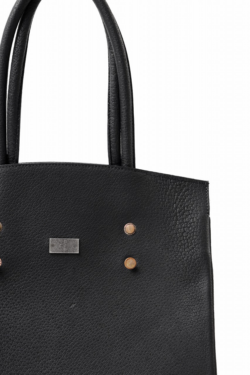 画像をギャラリービューアに読み込む, ierib exclusive TYPE-Ⅱ Bark Bag 30 / Wild Boar + Waxed Horse Butt Leather (BLACK)