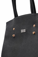 画像をギャラリービューアに読み込む, ierib exclusive TYPE-Ⅱ Bark Bag 30 / Wild Boar + Waxed Horse Butt Leather (BLACK)