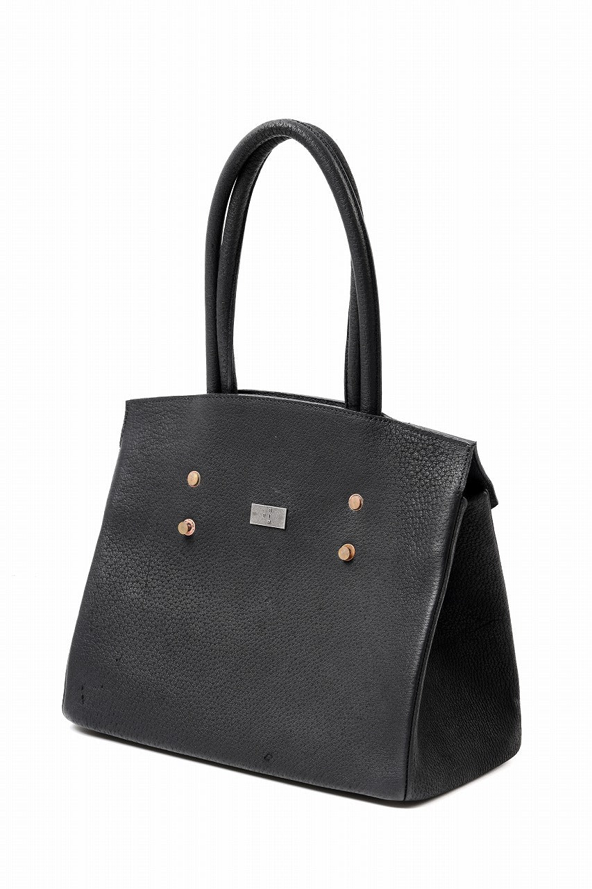 画像をギャラリービューアに読み込む, ierib exclusive TYPE-Ⅱ Bark Bag 30 / Wild Boar + Waxed Horse Butt Leather (BLACK)
