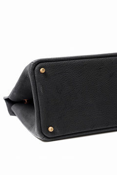 画像をギャラリービューアに読み込む, ierib exclusive TYPE-Ⅱ Bark Bag 30 / Wild Boar + Waxed Horse Butt Leather (BLACK)