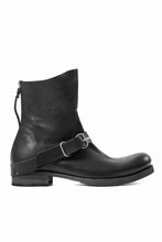 Load image into Gallery viewer, m.a+ goodyear buckle back zipper medium boots / S1C2Z/CUAV1,5 (BLACK)