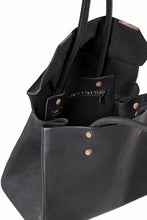 画像をギャラリービューアに読み込む, ierib exclusive TYPE-Ⅱ Bark Bag 30 / Wild Boar + Waxed Horse Butt Leather (BLACK)