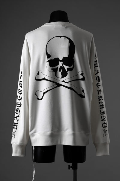 mastermind JAPAN LOGO SWEAT SHIRT / REGULAR FIT (WHITE)