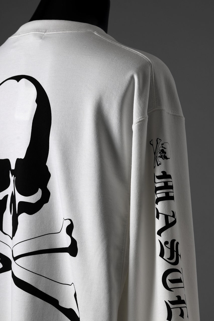 mastermind JAPAN LOGO SWEAT SHIRT / REGULAR FIT (WHITE)