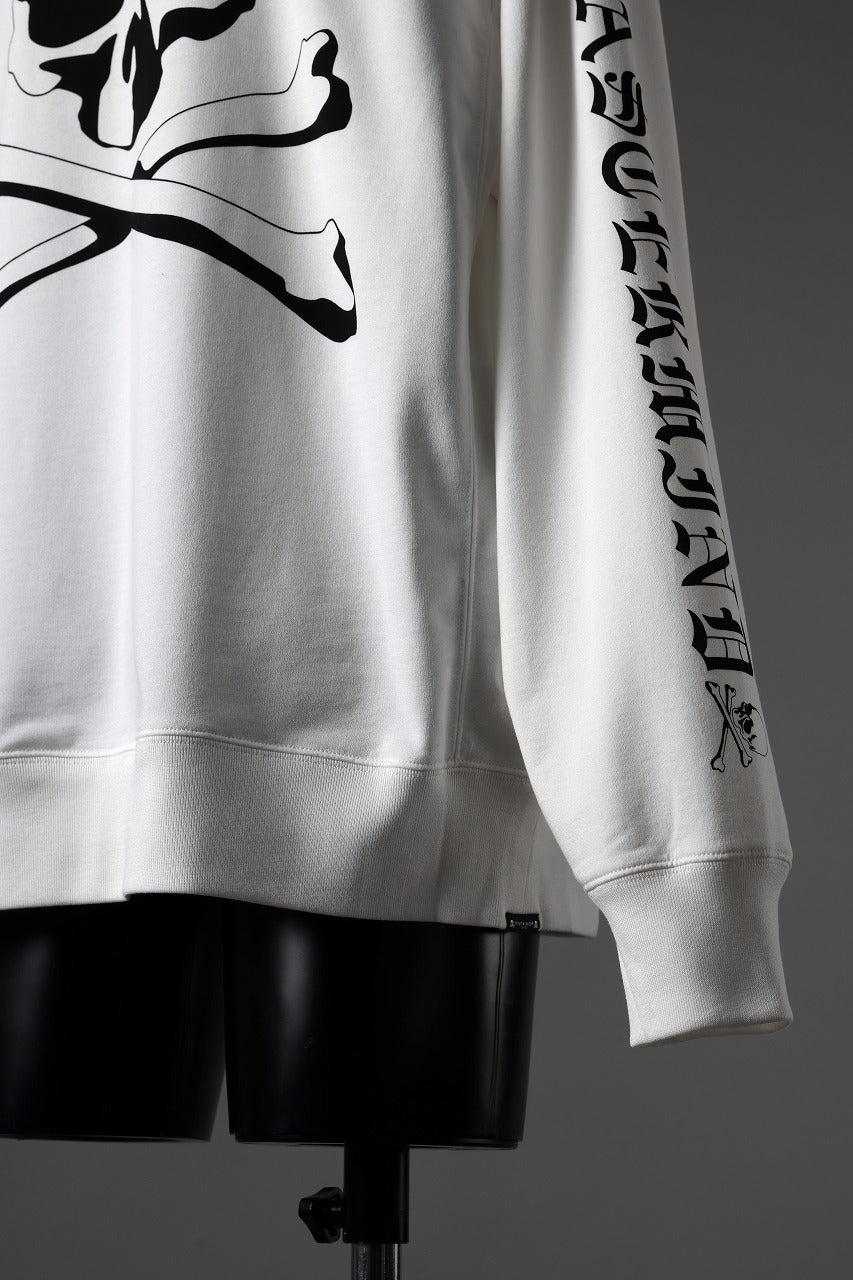 mastermind JAPAN LOGO SWEAT SHIRT / REGULAR FIT (WHITE)