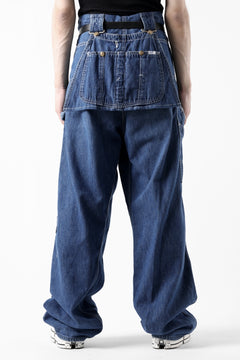 画像をギャラリービューアに読み込む, CHANGES REMAKE PAINTER DENIM PANTS with APRON PARTS (INDIGO #B)