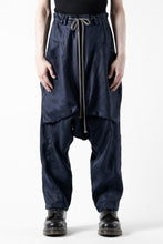 画像をギャラリービューアに読み込む, A.F ARTEFACT WIDE SARROUEL PANTS / LINEN TWILL (NAVY)