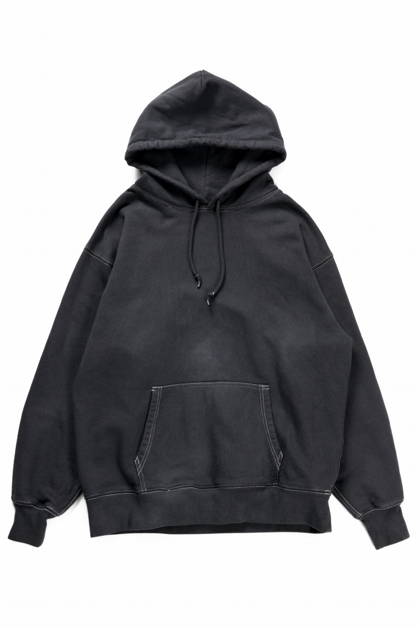 Load image into Gallery viewer, DEFORMATER.® STANDARD HOODIE / VINTAGE-FADED (BLACK)