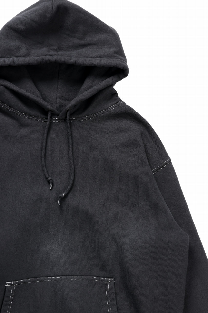 Load image into Gallery viewer, DEFORMATER.® STANDARD HOODIE / VINTAGE-FADED (BLACK)