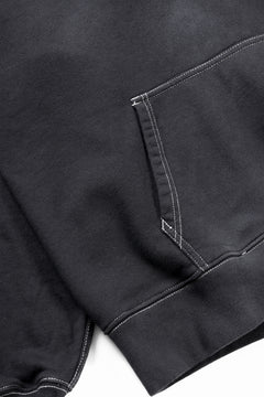 Load image into Gallery viewer, DEFORMATER.® STANDARD HOODIE / VINTAGE-FADED (BLACK)