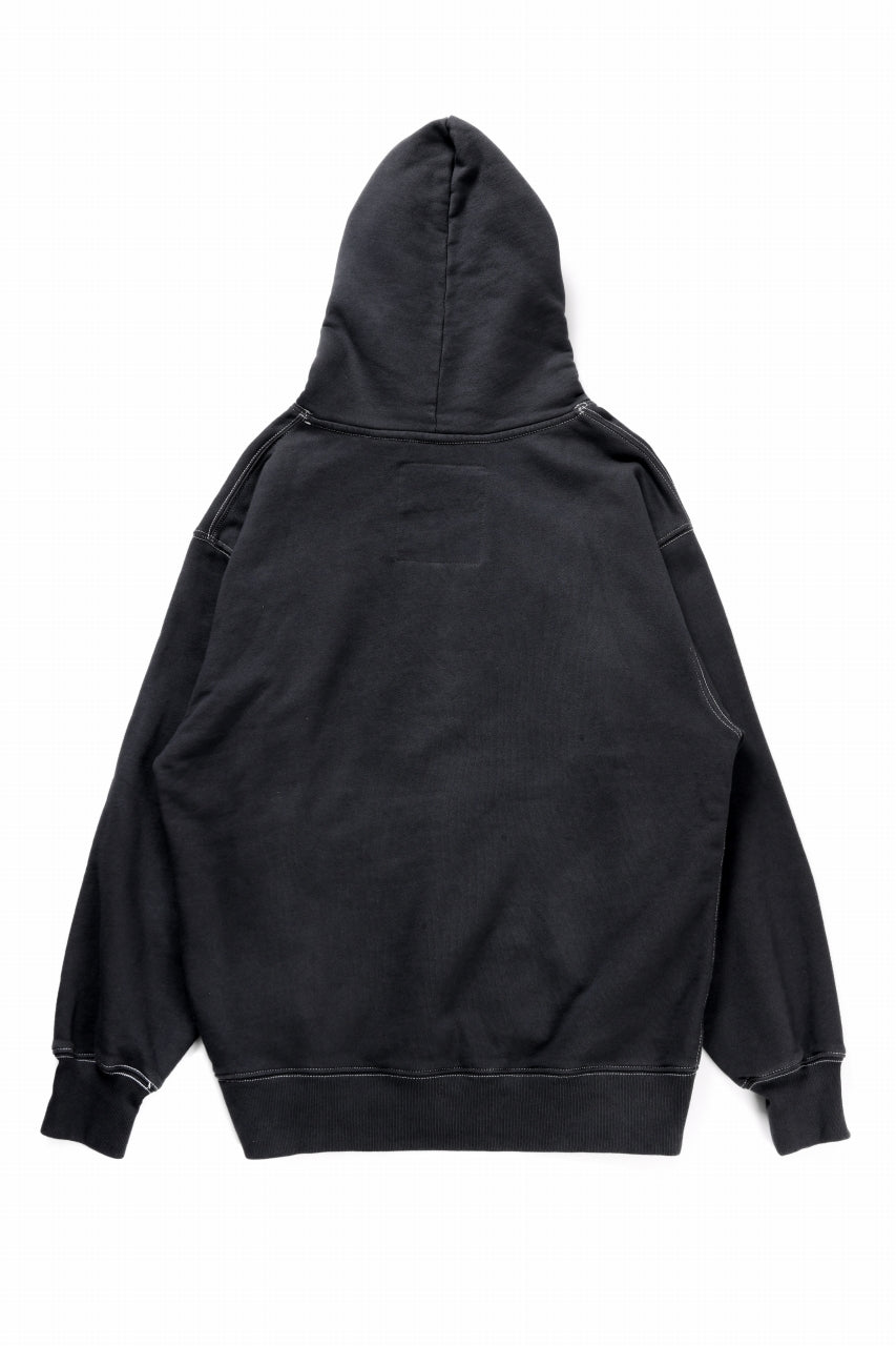Load image into Gallery viewer, DEFORMATER.® STANDARD HOODIE / VINTAGE-FADED (BLACK)