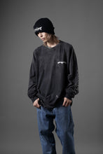 画像をギャラリービューアに読み込む, READYMADE L/S T-SHIRT DESTRUCTION (BLACK)