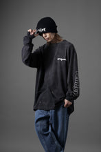 画像をギャラリービューアに読み込む, READYMADE L/S T-SHIRT DESTRUCTION (BLACK)