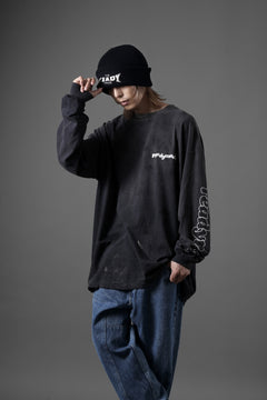 画像をギャラリービューアに読み込む, READYMADE L/S T-SHIRT DESTRUCTION (BLACK)