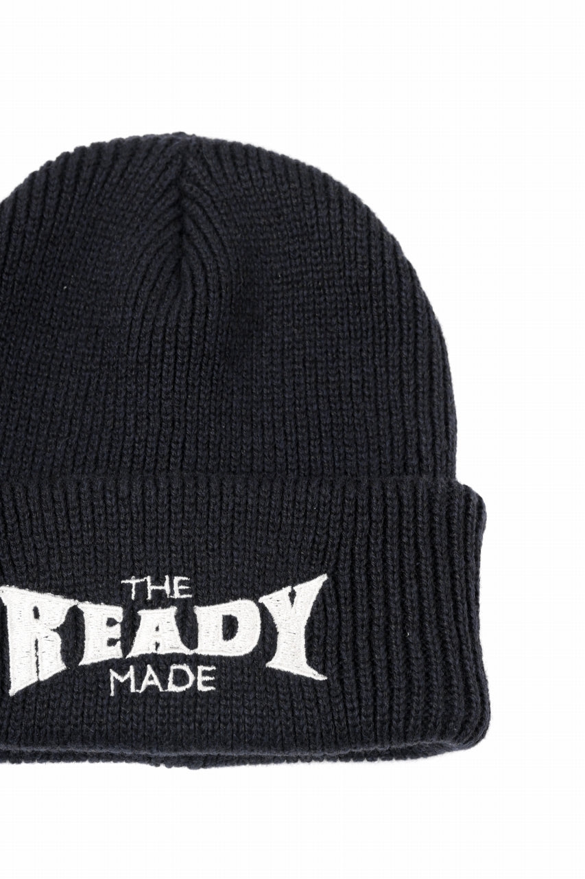 READYMADE RECYCLE WOOL KNIT CAP (BLACK)