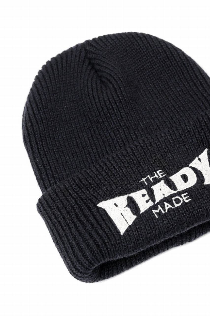 READYMADE RECYCLE WOOL KNIT CAP (BLACK)