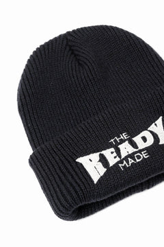 画像をギャラリービューアに読み込む, READYMADE RECYCLE WOOL KNIT CAP (BLACK)