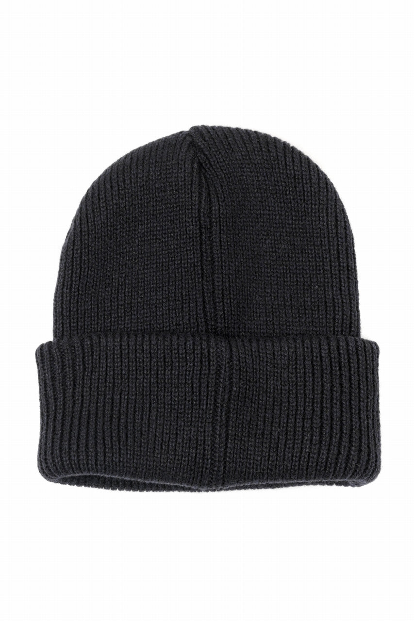 READYMADE RECYCLE WOOL KNIT CAP (BLACK)