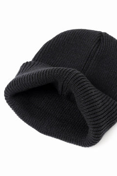 画像をギャラリービューアに読み込む, READYMADE RECYCLE WOOL KNIT CAP (BLACK)