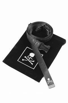 画像をギャラリービューアに読み込む, MASTERMIND WORLD DETACHABLE BUCKLE WOVEN BELT (BLACK)