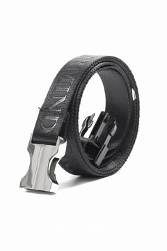 画像をギャラリービューアに読み込む, MASTERMIND WORLD DETACHABLE BUCKLE WOVEN BELT (BLACK)