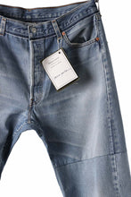 Load image into Gallery viewer, READYMADE WIDE FLARE DENIM PANTS / (BLUE #A)