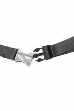 画像をギャラリービューアに読み込む, MASTERMIND WORLD DETACHABLE BUCKLE WOVEN BELT (BLACK)