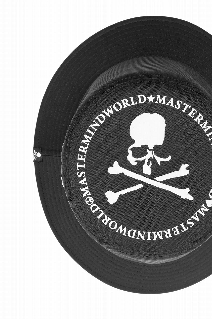 MASTERMIND WORLD FOAM RUBBER SKULL BUCKET HAT (BLACK)