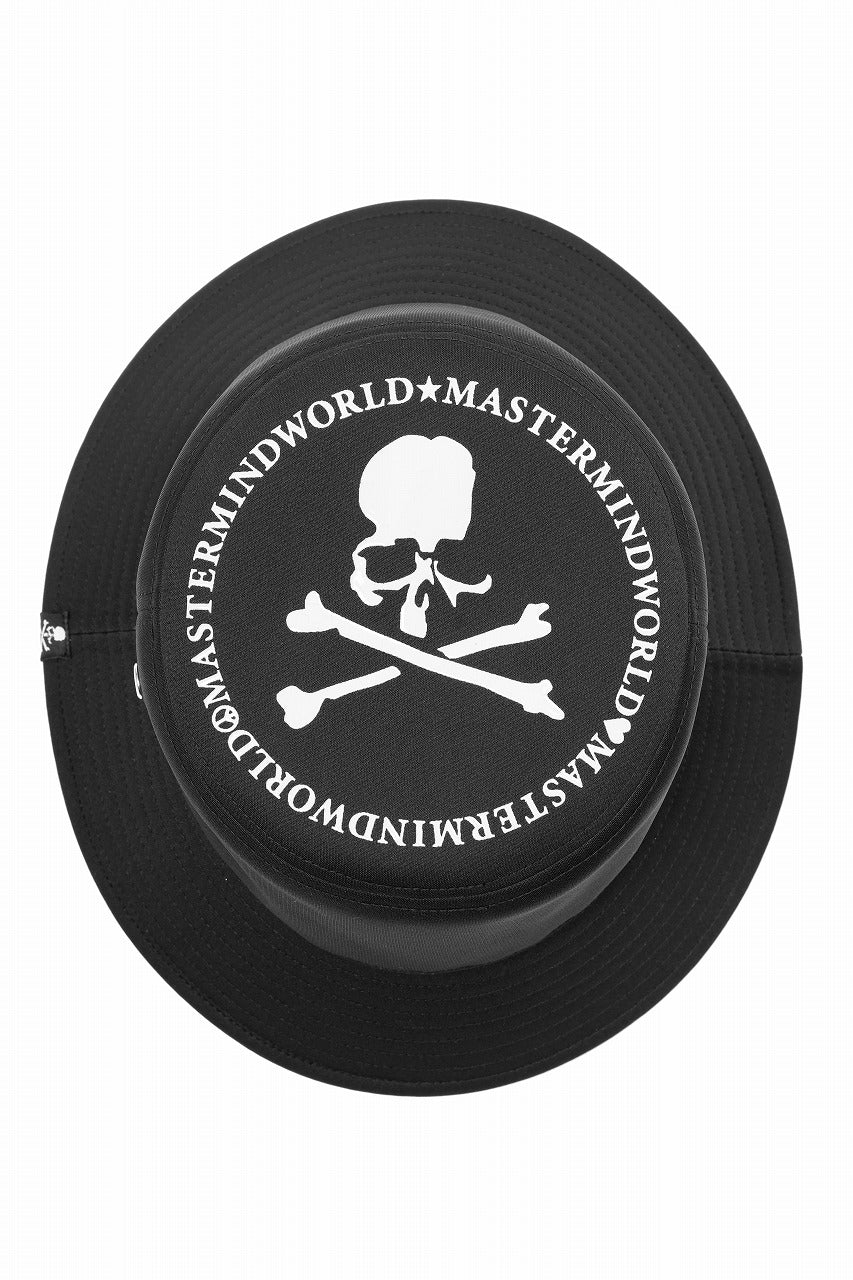 画像をギャラリービューアに読み込む, MASTERMIND WORLD FOAM RUBBER SKULL BUCKET HAT (BLACK)