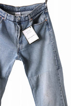 Load image into Gallery viewer, READYMADE WIDE FLARE DENIM PANTS / (BLUE #C)