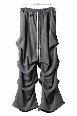 A.F ARTEFACT EXTREME WIDE BAGGY PANTS / SERGE TWILL (L.GREY)