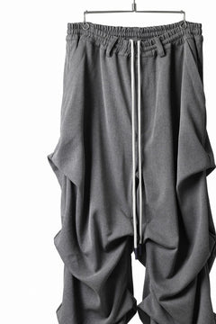 Load image into Gallery viewer, A.F ARTEFACT EXTREME WIDE BAGGY PANTS / SERGE TWILL (L.GREY)