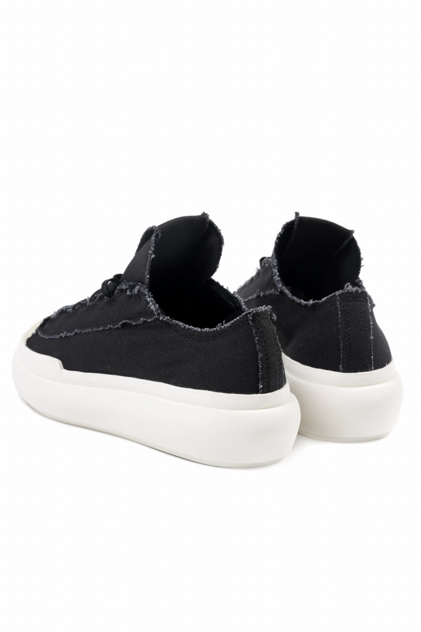 Y-3 Yohji Yamamoto NIZZA LOW (BLACK x BLACK x WHITE)