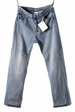 Load image into Gallery viewer, READYMADE WIDE FLARE DENIM PANTS / (BLUE #C)