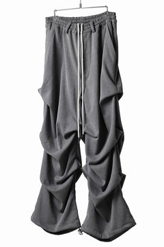 画像をギャラリービューアに読み込む, A.F ARTEFACT EXTREME WIDE BAGGY PANTS / SERGE TWILL (L.GREY)