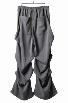 画像をギャラリービューアに読み込む, A.F ARTEFACT EXTREME WIDE BAGGY PANTS / SERGE TWILL (L.GREY)