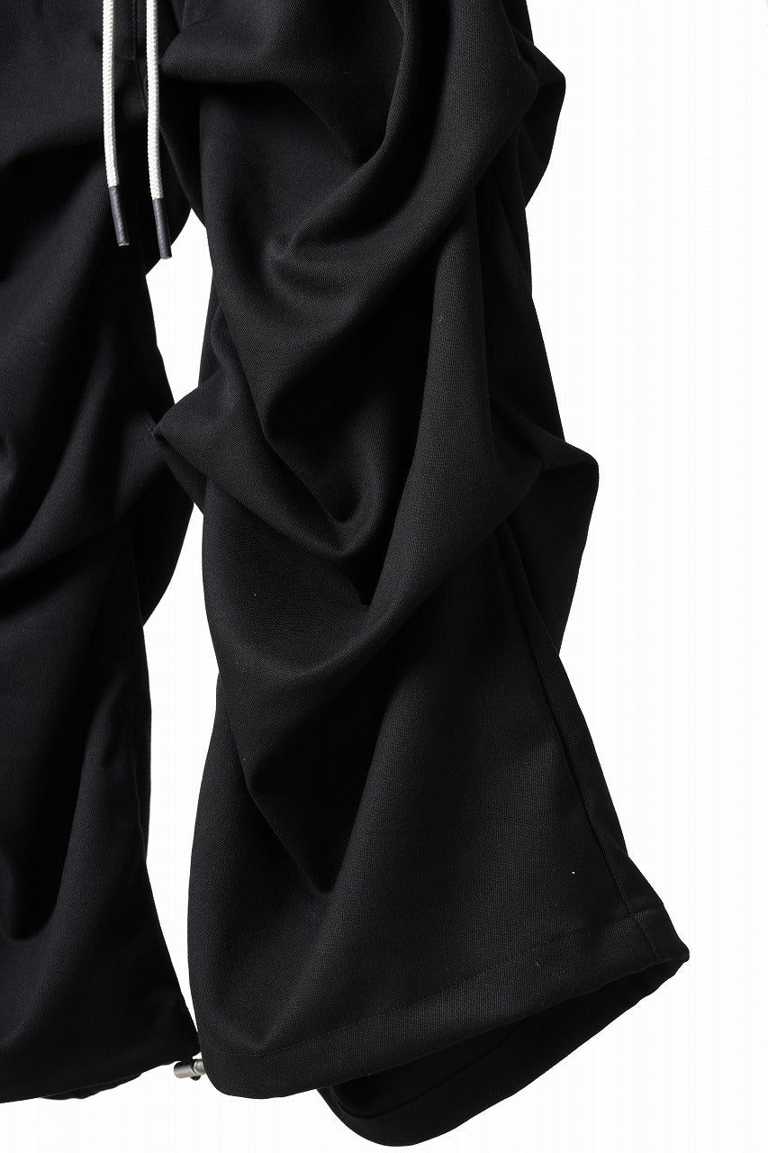 A.F ARTEFACT EXTREME WIDE BAGGY PANTS / SERGE TWILL (BLACK)